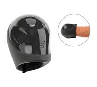 Rebel - stimulateur gland pénis étanche - silicone noir