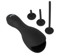 Rebel - stimulateur pour gland avec dilatateur (noir)
