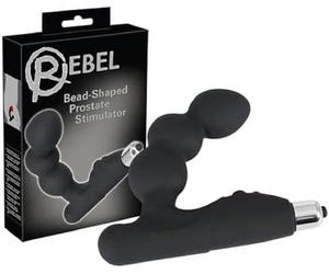 Rebel Stimulateur Prostatique Sextoy Plaisir Intime Pénétration Anal Anus Fun Noir