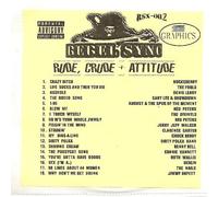 Rebel Sync Karaoke Vol. 2 RUDE, CRUDE & ATTITUDE 18 Adult Comedy Song CDG