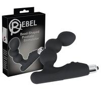 Rebel - vibromasseur prostate à boules - silicone noir