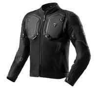 Rebelhorn Borg 2 Veste textile moto imperméable, noir, taille M pour homme
