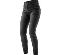Rebelhorn Bronco Jeans motard pour femmes, noir délavé, Taille 42/30