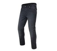 REBELHORN Classic III Jean moto pour homme | Doublure en fibre aramide | Protections SAS-TEC Genou et hanches | Coupe droite