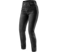 Rebelhorn Classic Jeans motard pour femmes, noir délavé, Taille 44/30