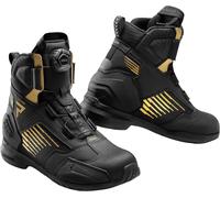 Rebelhorn Core Chaussures moto pour femmes, Noir/Or, Taille 37
