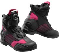 Rebelhorn Core Chaussures moto pour femmes, noir/rose, Taille 42