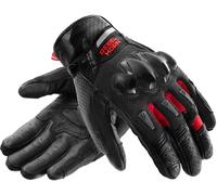 Rebelhorn Defender Gants de moto, noir/rouge, Taille S