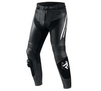 REBELHORN Fighter Pantalon de Moto, Noir-Blanc, 60 Homme 60