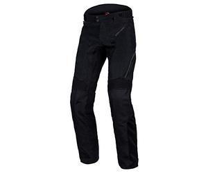 REBELHORN Flux Textile Pantalon de Moto pour Homme - Genouillères L-XTR - Membrane d'aération antidérapante - 2 Poches - Éléments réfléchissants