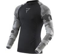 Rebelhorn Freeze Ii Compression Long Sleeve Base Layer Noir S Homme