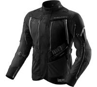 Rebelhorn Hardy 3.0 Veste textile moto imperméable, noir, taille L pour homme