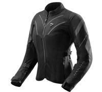 Rebelhorn Hiflow 5 Veste textile moto pour femmes imperméable, noir, Taille 3XL