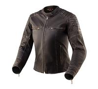 Rebelhorn Hunter Pro Lady Veste en cuir vintage Noir Dxl