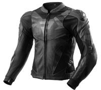 Rebelhorn Inferno Veste en cuir moto, noir, Taille 62