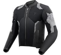 Rebelhorn Jax Veste textile moto imperméable, noir-gris, taille XL pour homme