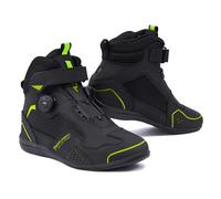 REBELHORN Mixte Spark II Botte de Motard, Noir Fluo, 46 EU