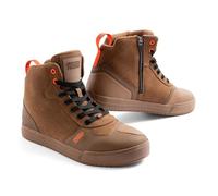 REBELHORN Mixte Spike Botte de Motard, Marron, 45 EU