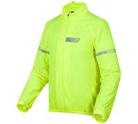 REBELHORN Ocean Jacket Veste de Pluie pour Moto, Jaune Fluo, XXXXL Mixte