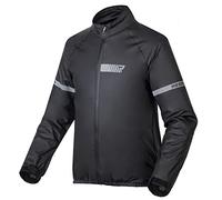 REBELHORN Ocean Veste de Pluie pour Moto, Noir, XL Mixte