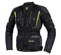 REBELHORN Patrol Veste de moto pour homme | Cordura | Membrane Sympatex | Protections coudes et épaules niveau 2 | Protection dorsale niveau 1 | Doublure thermique | Panneaux d'aération