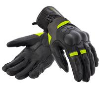 Rebelhorn Range Gants de moto, noir/anthracite/jaune, Taille S