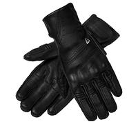 REBELHORN Runner Gants de moto en cuir de chèvre pour homme avec inserts en mousse et coussinets compatibles avec les écrans tactiles Éléments flexibles
