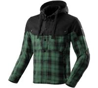 Rebelhorn Shifter Chemise de moto, noir/vert, Taille S