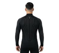Rebelhorn Therm 2 Chemise fonctionnelle à manches longues, noir-gris, taille XL 2XL pour homme