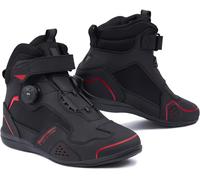 Rebelhorn Spark 2 Chaussures moto, noir-rouge, taille 48 pour homme