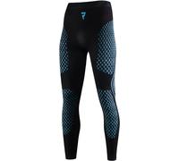 Rebelhorn Therm 2 Pantalon fonctionnel de moto, noir/bleu, Taille M