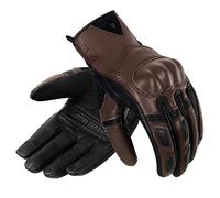 REBELHORN Thug II Gants de Moto en Cuir SAS-TEC Panneaux d'absorption des Chocs Doublure Respirante Écran Tactile Friendly Pads Couverture Rigide d'os de Poignet Certifié CE