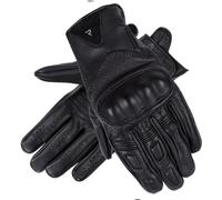 Rebelhorn Thug II Gants de moto perforés, noir, taille XS pour homme