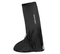 REBELHORN Thunder Housse de pluie imperméable pour bottes de moto Semelle antidérapante Bandes élastiques Éléments réfléchissants