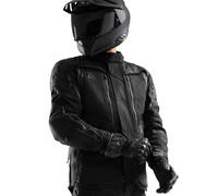 Rebelhorn Hardy 3.0 Veste textile moto pour femmes imperméable, noir, Taille M