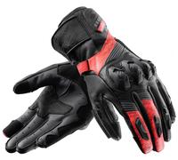 Rebelhorn Viper Gants de moto, Noir/Gris/Rouge, Taille XL