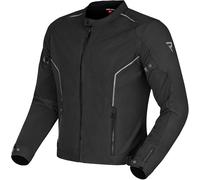 REBELHORN Wave Veste de moto pour homme | Textile | Empiècements d'aération en maille | Protections coudes et épaules niveau 2 | Poche de protection dorsale | Tailles jusqu'à 10XL, Noir, M