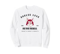 Rebell analogique Love Retro (Funny Old School Statement) Sweatshirt