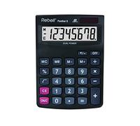 Rebell Calculatrice de table RE-PANTHER 8 BX noire 8 chiffres