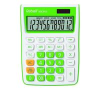 Rebell Calculatrice sdc912 – 12 chiffres, double fonctionnement – Vert