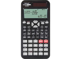 Rebell Sc2060s Calcolatrice Tasca Calcolatrice Scientifica Nero