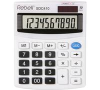 Rebell Sdc 410 Calcolatrice Desktop Calcolatrice Di Base Bianco