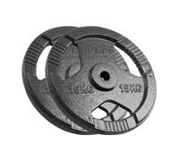 Rebelle Fonte Poids Set 2x15kg Trou 31mm Plaque avec Poignées RBA-2136