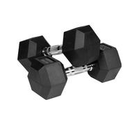 Rebelle Haltère en fonte caoutchouté HEX 2x10 kg RBA-2325-10