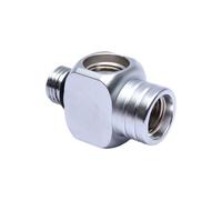 Rebellious Adaptateur de tuyau de plongée pour kayaks de plongée 1er niveau High Press 1 à 3 7/16 Adaptateur 3 voies Tuyau Répartiteur Raccord fileté pour la plongée sportive et la plongée en apnée