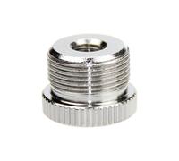 Rebellious Adaptateur fileté pour microphone pour trépied, prise 5/8" vers filetage intérieur 3/8", équipement de convertisseur, installation facile, adaptateur de vis de microphone