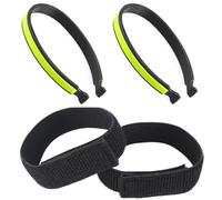 Rebellious Bande de jambe réfléchissante imperméable pour l'installation d'outils de plein air Utilisation de nuit Sport Réfléchissant pour les motards et les cyclistes