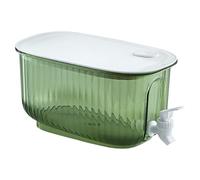 Rebellious Bouilloire à eau froide adaptée au réfrigérateur avec robinet pratique Distributeur de boisson en bas Récipient de boisson inclinable pour un usage domestique avec une grande capacité