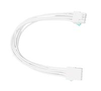 Rebellious Câble d'alimentation flexible pour processeur 8 broches 6 + 2 broches avec câble en nylon renforcé pour mallette d'ordinateur et flux d'air optimisés Câble CPU en nylon tressé de 30 cm