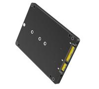 Rebellious Clé B vers 2 5 pouces Adaptateur Boîtier Adaptateur Prise Carte Pour 2230 2242 2260 2280 Plastique Noir